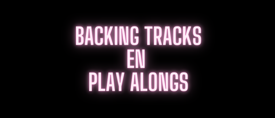 Gitaar akkoorden meespelen met backing tracks en play alongs