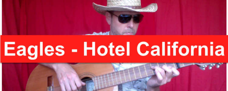 Hotel California - Eagles op gitaar leren spelen