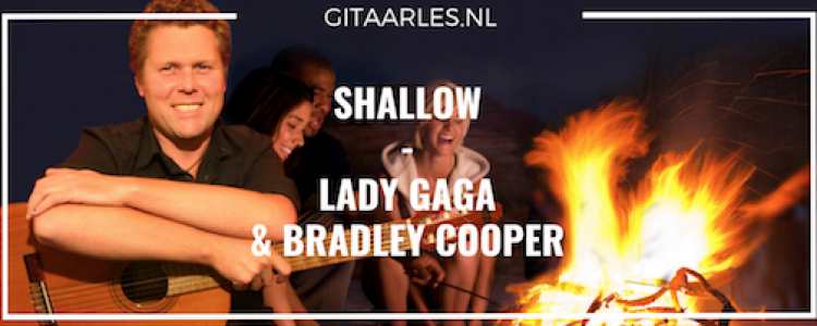 Shallow - Lady Gaga & Bradley Cooper op gitaar spelen