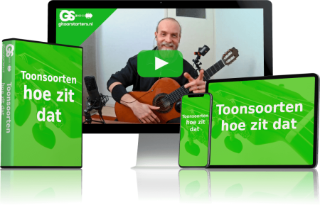 Gitaar theorie cursus toonsoorten