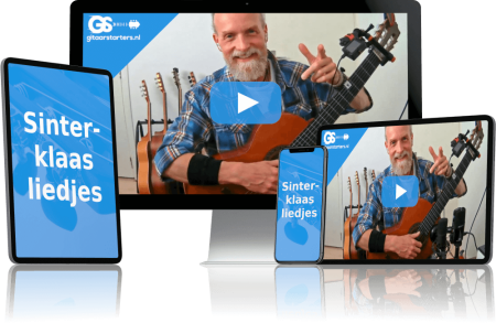 gitaarles voor beginners - sinterklaasliedjes
