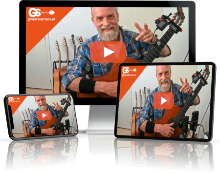 Gitaarles video's voor beginners