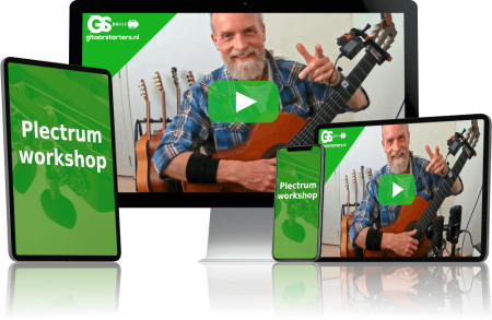 Gitaarles voor beginners - plectrumworkshop