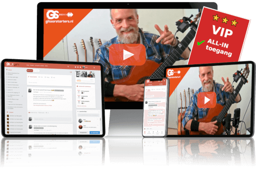 Gitaarstarters ALL-IN lidmaatschap
