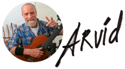 Gitaarstarters Arvid naam