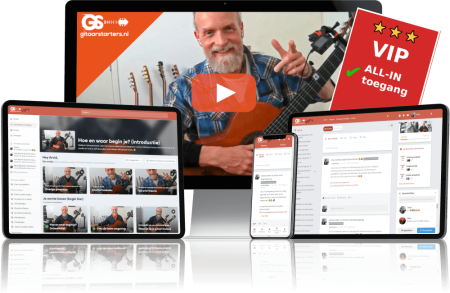 Gitaarles en cursussen voor beginners - lidmaatschap