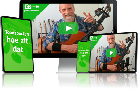 Gitaar theoriecursus toonsoorten