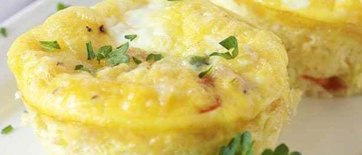 Omelet Cupcakes