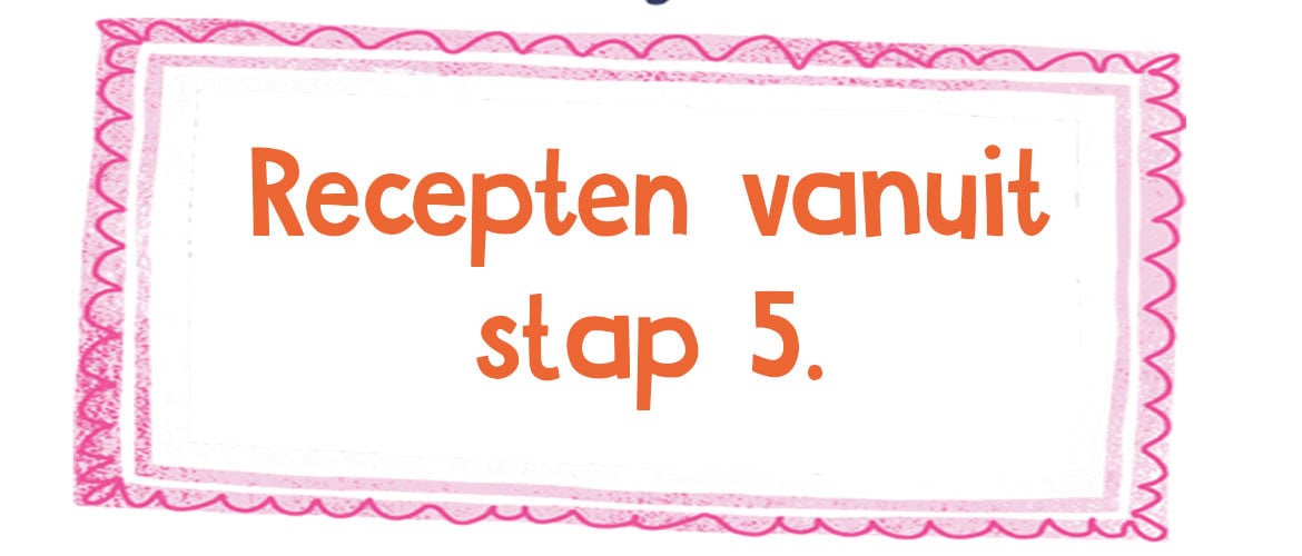 1 op 1 dieet recepten - Stap 5