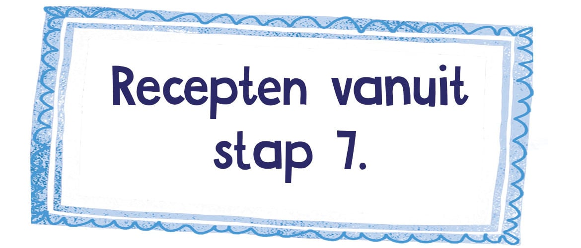 1 op 1 dieet recepten - Stap 7