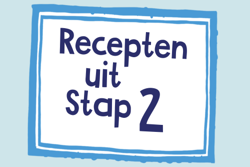Recepten van het 1 op 1 dieet Stap 2