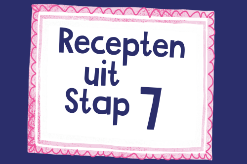 Recepten van het 1 op 1 dieet Stap 7