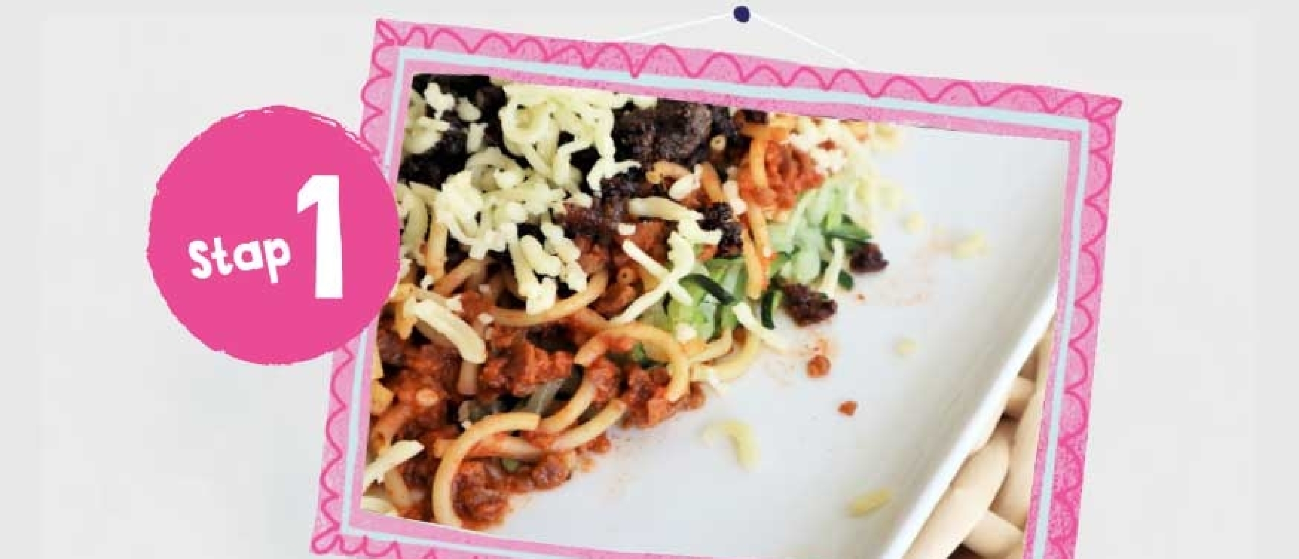 Pasta Bolognese met courgetti en gehakt