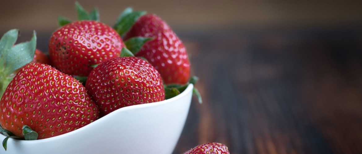 Aardbeien toetje van het 1op 1 dieet stap 4