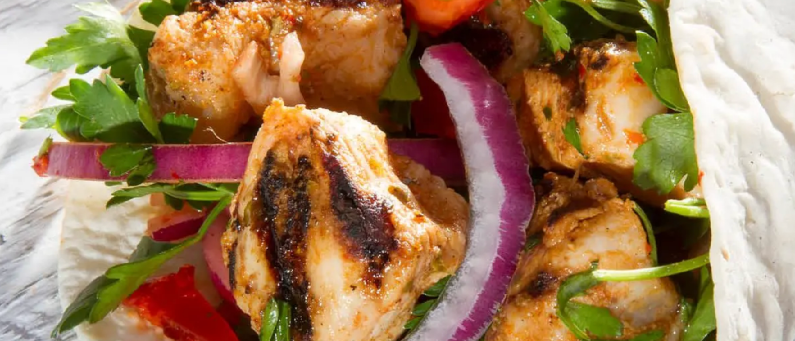 Turkse Pizza met Knoflooksaus Recept met Kipgehakt Stap 4 van Het 1 op 1 Dieet