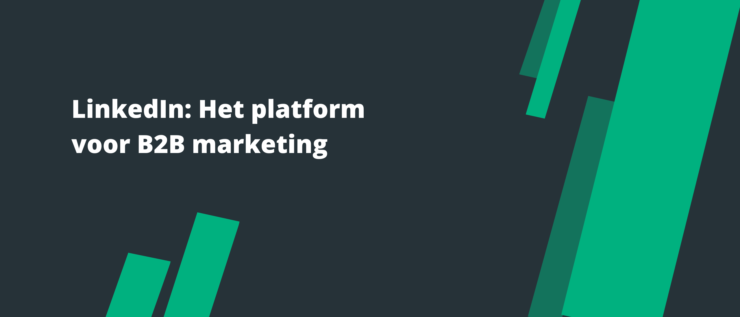 LinkedIn: het platform voor business-to-business marketing