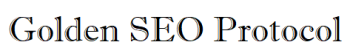 golden seo protocol logo