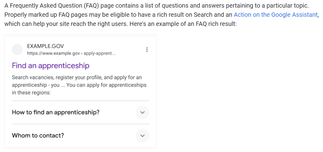 What Google says about Structured Data FAQ