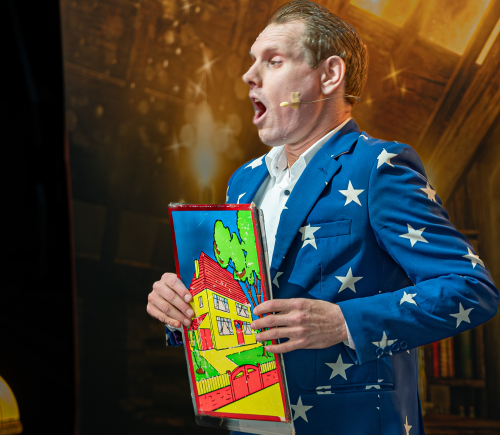 Goochelaar boeken kinderevenement