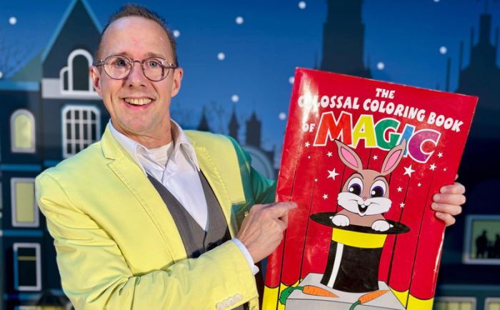 goochelaar paul en het magische kleurboek