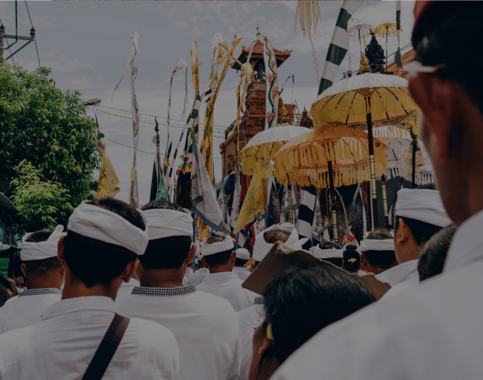 traditional balinese ceremonies at Kedungu beach
