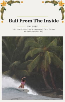 e-book with all the local bali secret tips