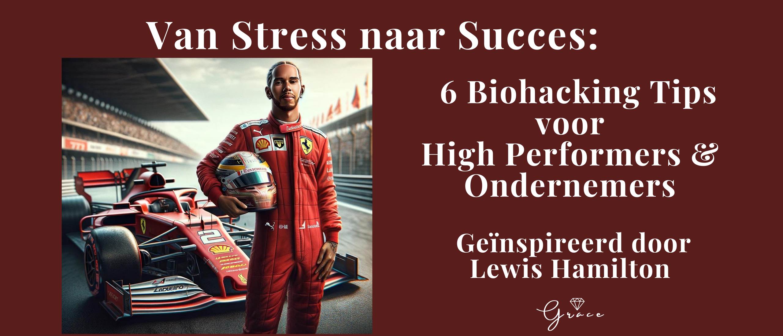 Van Stress naar Success: 6 Biohacking tips voor High Performers en Ondernemers Geïnspireerd door Lewis Hamilton