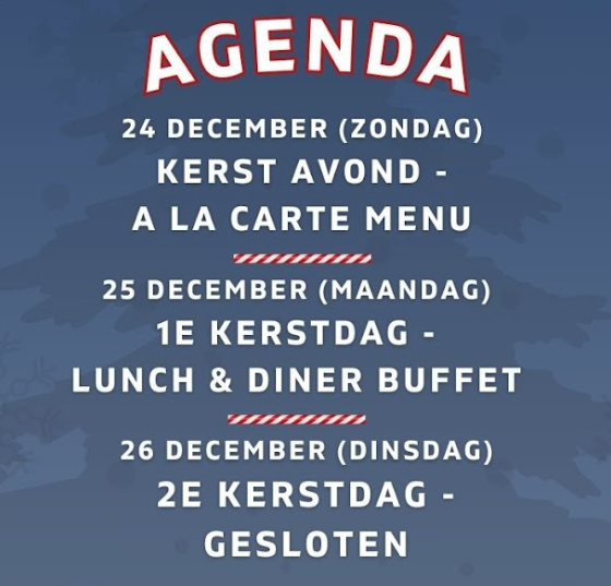 Kerst bij Grandcafé Eemland De beste locatie om jouw kerst te vieren