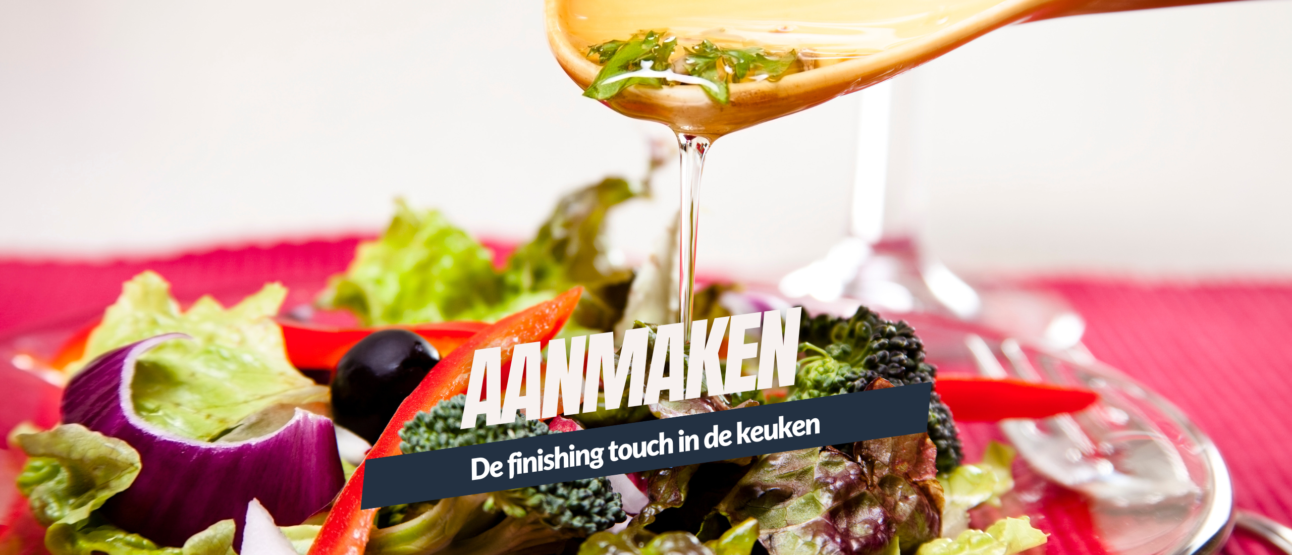 Aanmaken de finishing touch in de keuken Kennisboek Keukentermen Genzeloos Gastvrij