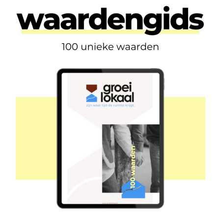 waarden groeilokaal ontdekken