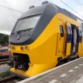 NS Intercity trein naast perron