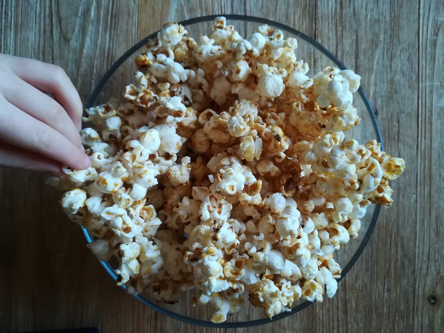 Popcorn en andere zero waste verjaardagssnacks