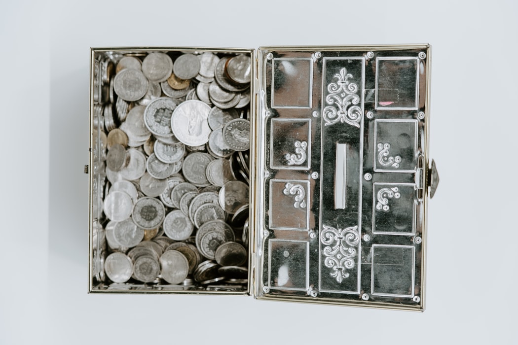 Doos met zilver wat is het waard in 2021