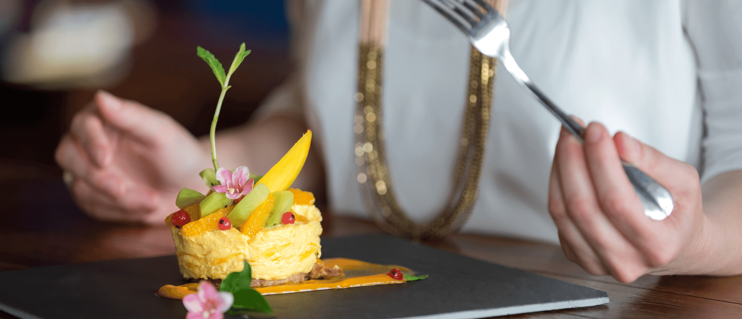 Eiwitrijk mango kokos taartje