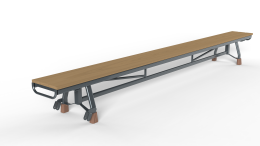 Gymbank 3 meter Kies de lengte van jouw gymbank, 3 meter