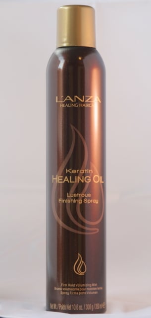 L'anza Keratin Healing Oil Lustrous Finishing Spray.De beste haarlak van de heeeele wereld!