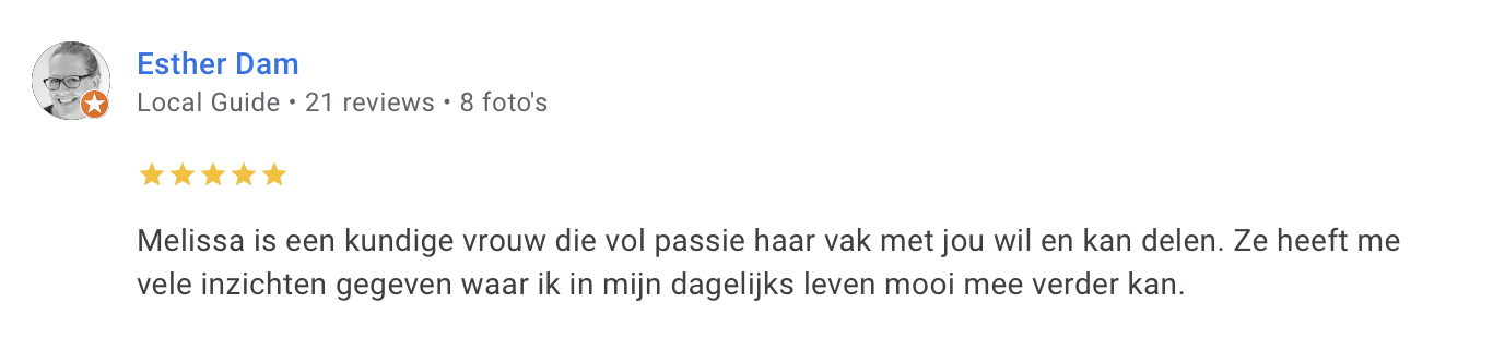 Review handleeskunde - Esther