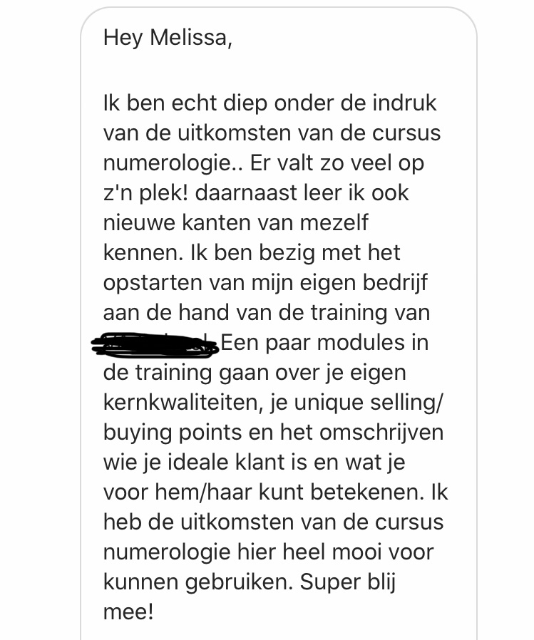 Review online cursus numerologie 2