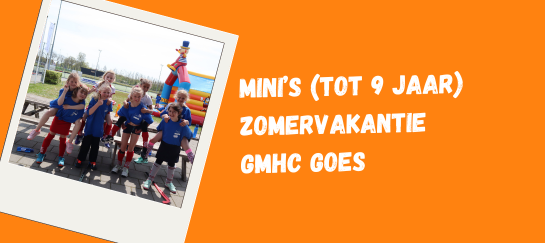 Hockeykamp mini's zomervakantie Zeeland