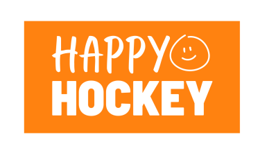 Happy Hockey oranje logo