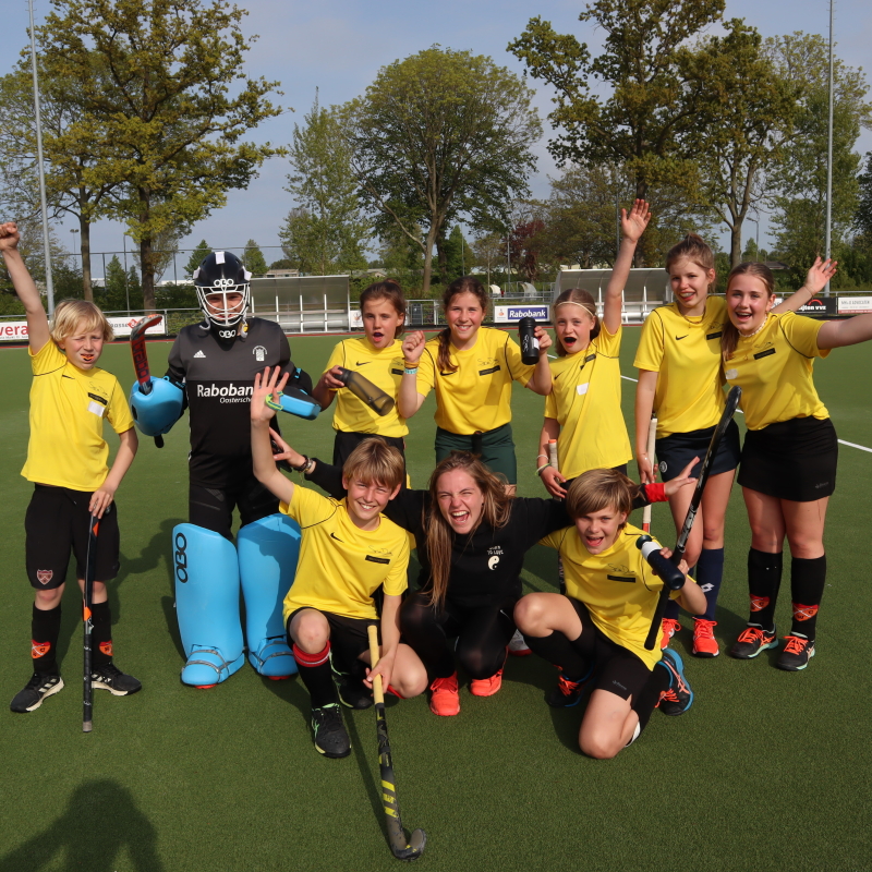 Kampioen op het Happy Hockey WK