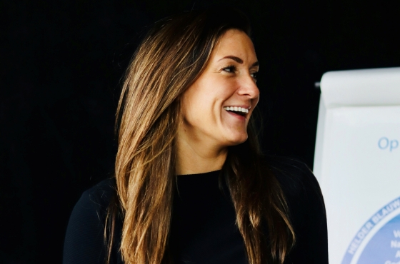 Sanne Stoffelen trainer van Happyholics Sanne Stoffelen trainer van Happyholics