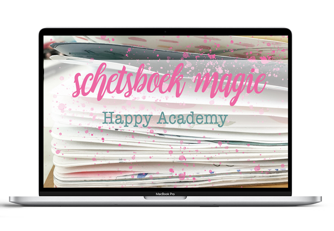 Schetsboek Magie.- Happy Academy
