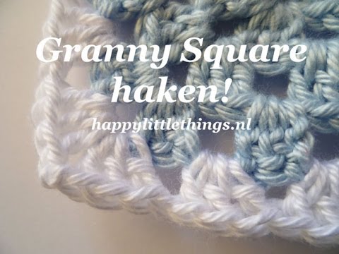Granny Square Leren Haken (video tutorials)