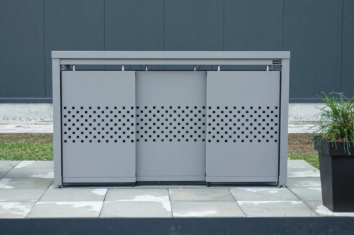QUBIS 3x klikoberging hardhoutentuinkast.nl StyleOut 120/240 PREMIUM