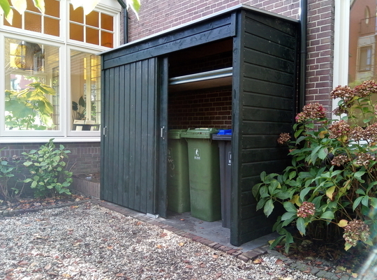 Geïmpregneerde Vurenhouten opbergkast