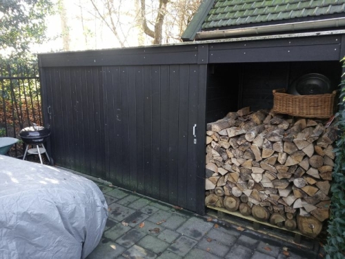 Hardhouten tuinkasten