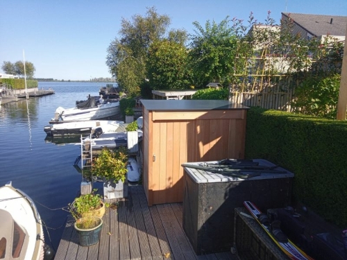 Hardhouten tuinkasten