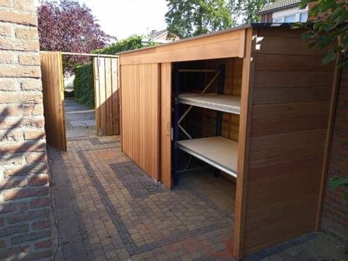 Hardhouten tuinkasten