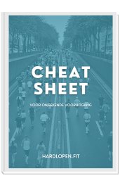 hardlopen cheat sheet